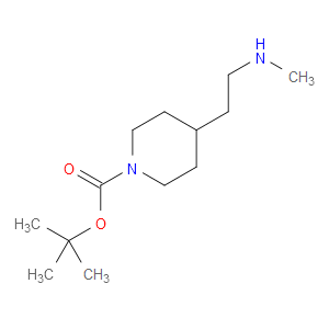 TERT-BUTYL 4-(2-(METHYLAMINO)ETHYL)PIPERIDINE-1-CARBOXYLATE