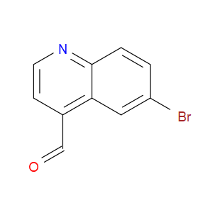 6-BROMOQUINOLINE-4-CARBALDEHYDE - Click Image to Close