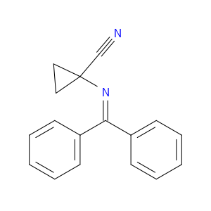 1-[(DIPHENYLMETHYLIDENE)AMINO]CYCLOPROPANE-1-CARBONITRILE
