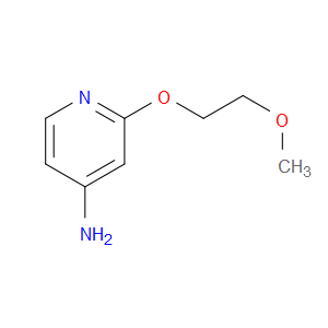 2-(2-METHOXYETHOXY)PYRIDIN-4-AMINE