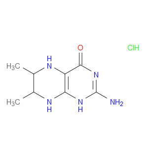 2-AMINO-6,7-DIMETHYL-4-HYDROXY-5,6,7,8-TETRAHYDROPTERIDINE HYDROCHLORIDE - Click Image to Close