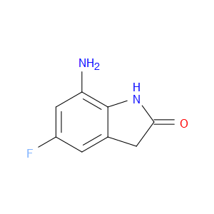 7-AMINO-5-FLUOROINDOLIN-2-ONE