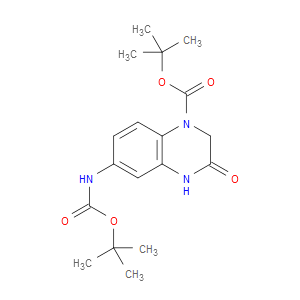 4-BOC-7-BOCAMINO-3,4-DIHYDROQUINOXALIN-2-ONE - Click Image to Close