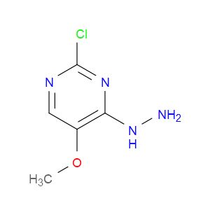 2-CHLORO-4-HYDRAZINYL-5-METHOXYPYRIMIDINE - Click Image to Close