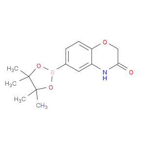 6-(4,4,5,5-TETRAMETHYL-1,3,2-DIOXABOROLAN-2-YL)-2H-BENZO[B][1,4]OXAZIN-3(4H)-ONE