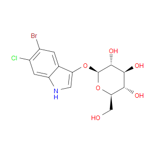 5-BROMO-6-CHLORO-3-INDOXYL-BETA-D-GLUCOPYRANOSIDE - Click Image to Close