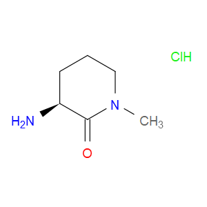 (S)-3-AMINO-1-METHYLPIPERIDIN-2-ONE HYDROCHLORIDE - Click Image to Close