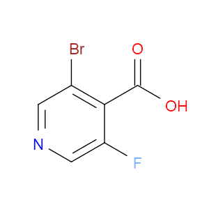 3-BROMO-5-FLUOROISONICOTINIC ACID - Click Image to Close