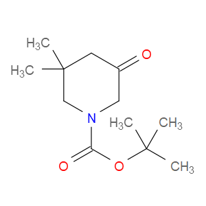 TERT-BUTYL 3,3-DIMETHYL-5-OXOPIPERIDINE-1-CARBOXYLATE