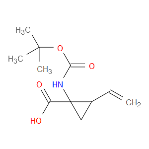1-([(TERT-BUTOXY)CARBONYL]AMINO)-2-ETHENYLCYCLOPROPANE-1-CARBOXYLIC ACID