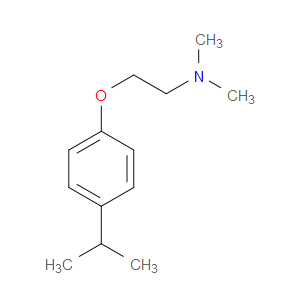 2-(4-ISOPROPYLPHENOXY)-N,N-DIMETHYLETHANAMINE