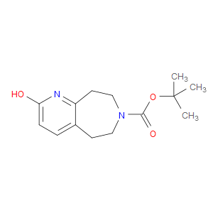 TERT-BUTYL 2-HYDROXY-8,9-DIHYDRO-5H-PYRIDO[2,3-D]AZEPINE-7(6H)-CARBOXYLATE - Click Image to Close