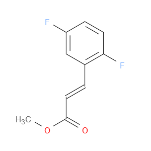 (E)-METHYL 3-(2,5-DIFLUOROPHENYL)ACRYLATE - Click Image to Close