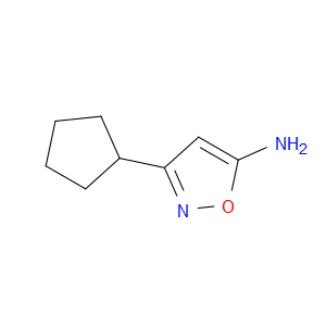 3-CYCLOPENTYL-1,2-OXAZOL-5-AMINE - Click Image to Close