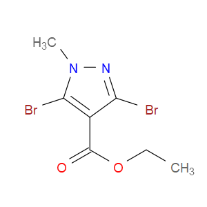 ETHYL 3,5-DIBROMO-1-METHYL-1H-PYRAZOLE-4-CARBOXYLATE