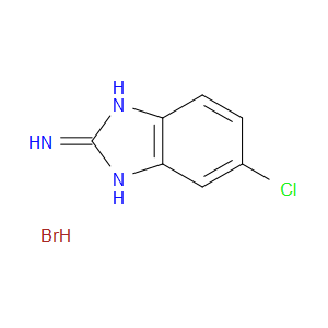 6-CHLORO-1H-BENZO[D]IMIDAZOL-2-AMINE HYDROBROMIDE - Click Image to Close