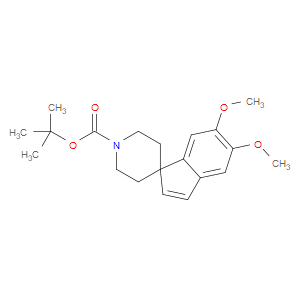 TERT-BUTYL 5,6-DIMETHOXYSPIRO[INDENE-1,4'-PIPERIDINE]-1'-CARBOXYLATE - Click Image to Close