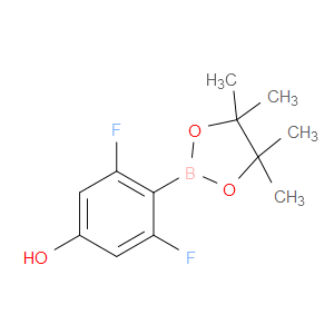 3,5-DIFLUORO-4-(4,4,5,5-TETRAMETHYL-1,3,2-DIOXABOROLAN-2-YL)PHENOL