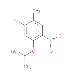 1-CHLORO-5-ISOPROPOXY-2-METHYL-4-NITROBENZENE - Click Image to Close
