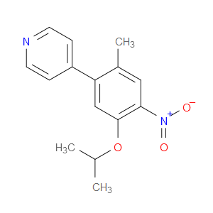 4-(5-ISOPROPOXY-2-METHYL-4-NITROPHENYL)PYRIDINE