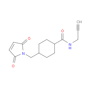 4-((2,5-DIOXO-2,5-DIHYDRO-1H-PYRROL-1-YL)METHYL)-N-(PROP-2-YN-1-YL)CYCLOHEXANECARBOXAMIDE