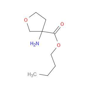 BUTYL 3-AMINOTETRAHYDROFURAN-3-CARBOXYLATE