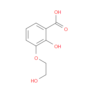 2-HYDROXY-3-(2-HYDROXYETHOXY)BENZOIC ACID