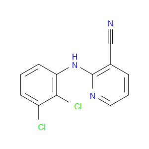 2-((2,3-DICHLOROPHENYL)AMINO)NICOTINONITRILE