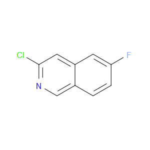 3-CHLORO-6-FLUOROISOQUINOLINE