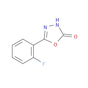 5-(2-FLUOROPHENYL)-1,3,4-OXADIAZOL-2(3H)-ONE