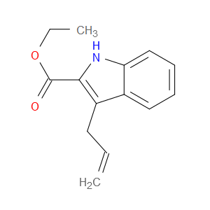 ETHYL 3-ALLYLINDOLE-2-CARBOXYLATE - Click Image to Close