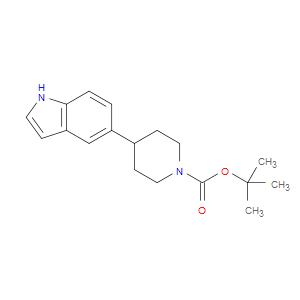 TERT-BUTYL 4-(1H-INDOL-5-YL)PIPERIDINE-1-CARBOXYLATE
