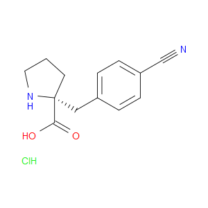(R)-2-(4-CYANOBENZYL)PYRROLIDINE-2-CARBOXYLIC ACID HYDROCHLORIDE