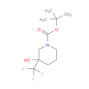 TERT-BUTYL 3-HYDROXY-3-(TRIFLUOROMETHYL)PIPERIDINE-1-CARBOXYLATE - Click Image to Close