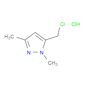5-(CHLOROMETHYL)-1,3-DIMETHYL-1H-PYRAZOLE HYDROCHLORIDE