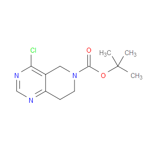 TERT-BUTYL 4-CHLORO-7,8-DIHYDROPYRIDO[4,3-D]PYRIMIDINE-6(5H)-CARBOXYLATE