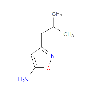 3-(2-METHYLPROPYL)-1,2-OXAZOL-5-AMINE - Click Image to Close