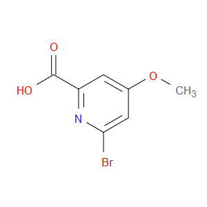 6-BROMO-4-METHOXYPICOLINIC ACID - Click Image to Close
