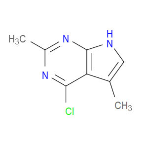 4-CHLORO-2,5-DIMETHYL-7H-PYRROLO[2,3-D]PYRIMIDINE