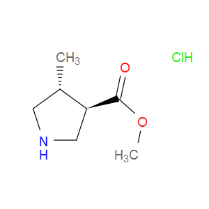 TRANS-METHYL 4-METHYLPYRROLIDINE-3-CARBOXYLATE HYDROCHLORIDE - Click Image to Close