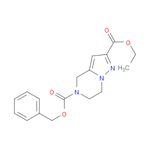5-BENZYL 2-ETHYL 6,7-DIHYDROPYRAZOLO[1,5-A]PYRAZINE-2,5(4H)-DICARBOXYLATE - Click Image to Close