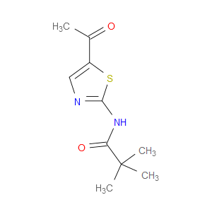 N-(5-ACETYL-1,3-THIAZOL-2-YL)-2,2-DIMETHYLPROPANAMIDE