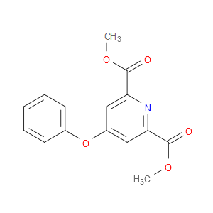DIMETHYL 4-PHENOXYPYRIDINE-2,6-DICARBOXYLATE - Click Image to Close