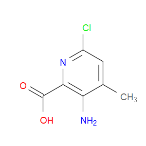 3-AMINO-6-CHLORO-4-METHYLPICOLINIC ACID - Click Image to Close