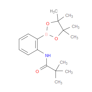 N-(2-(4,4,5,5-TETRAMETHYL-1,3,2-DIOXABOROLAN-2-YL)PHENYL)PIVALAMIDE