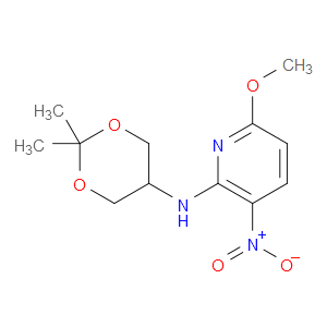 N-(2,2-DIMETHYL-1,3-DIOXAN-5-YL)-6-METHOXY-3-NITROPYRIDIN-2-AMINE