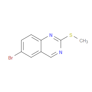 6-BROMO-2-(METHYLTHIO)-QUINAZOLINE