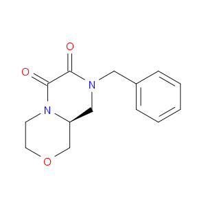 (S)-8-BENZYLHEXAHYDROPYRAZINO[2,1-C][1,4]OXAZINE-6,7-DIONE