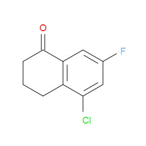 5-CHLORO-7-FLUORO-1,2,3,4-TETRAHYDRONAPHTHALEN-1-ONE - Click Image to Close