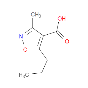 3-METHYL-5-PROPYL-1,2-OXAZOLE-4-CARBOXYLIC ACID